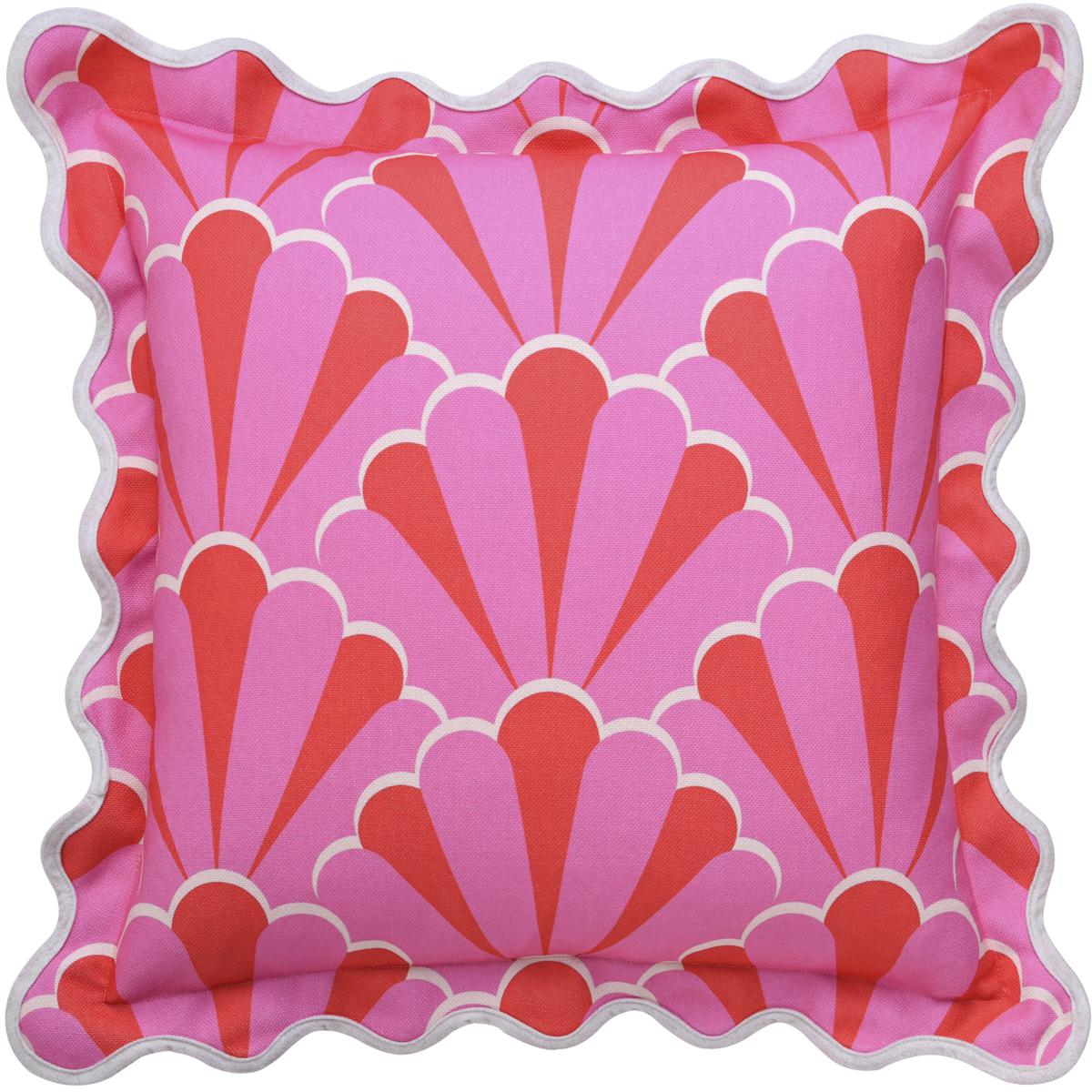 StyleCraft Home Collection TDS10218DS Lisa Ray 22 X 7 inch Multi and Pink and Red Pillow