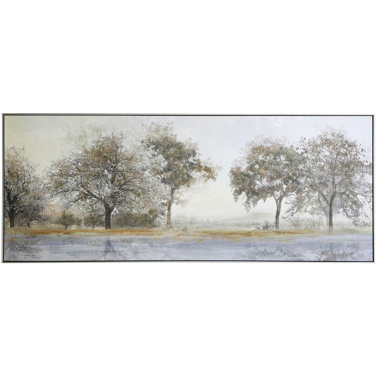 StyleCraft Home Collection WI34225DS Cameron Multi  Cream and Green and Grey Wall Art