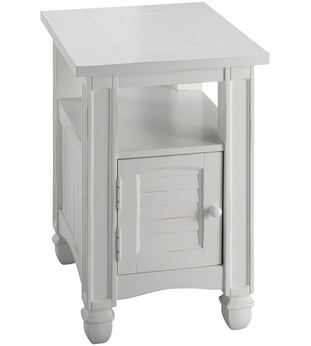 Stein World 679 041 Nantucket 25 X 22 Inch White Accent Table