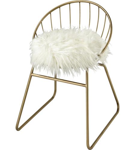 Sterling 351-10558 Nuzzle Gold with White Chair photo