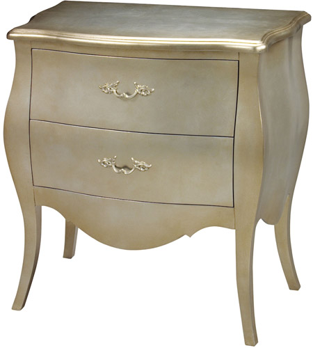 Sterling 6041450 Romana Champagne Silver Leaf Chest