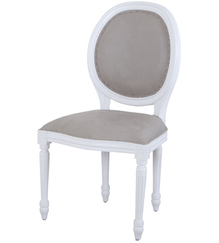 Sterling 7011-1109 Viola White and Grey Dining Chair photo