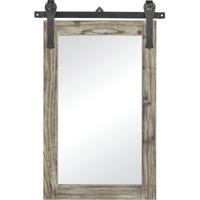 Sterling 351-10600 Los Olivos 36 X 24 inch Graywash with Black and Clear Wall Mirror, Small photo thumbnail