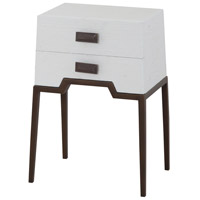 Sterling 7011-963W Ziggy 22 X 16 inch White Side Table photo thumbnail