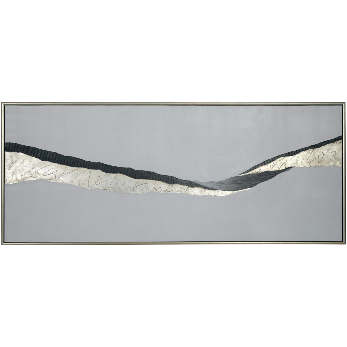 SUNPAN A0183 Frequency 72 X 30 inch Hand Painted Art