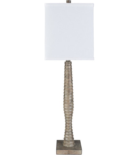 Surya HDLP007-TBL Hudson 32 inch 100.00 watt White Table Lamp Portable Light photo