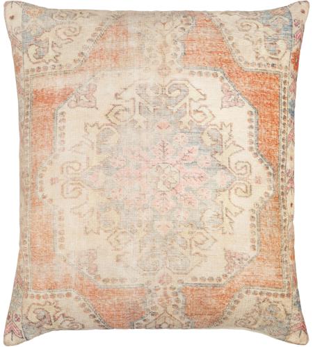 Surya JVD003-1818D Javed 18 inch Beige; Multicolored Pillow Kit