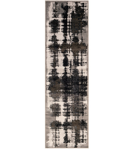 Surya ADO1017-237 Amadeo 43 X 24 inch Charcoal/Medium Gray/Black/Taupe Rugs, Rectangle photo