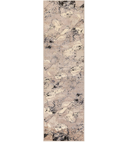 Surya ADO1019-237 Amadeo 43 X 24 inch Beige/Ivory/Taupe/Charcoal/Medium Gray Rugs, Rectangle photo