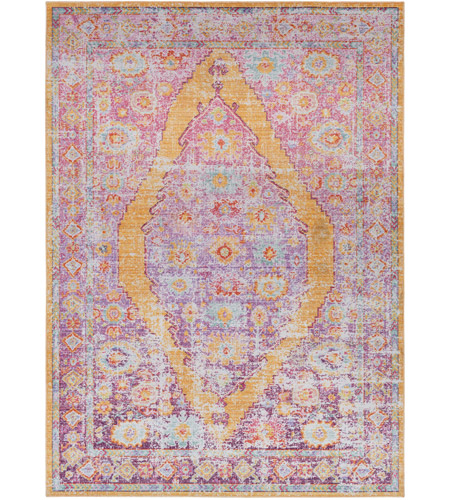 Surya AIC2303-23 Antioch 36 X 24 inch Bright Pink Indoor Area Rug, Rectangle photo