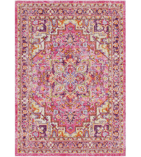 Surya AIC2318-311511 Antioch 71 X 47 inch Bright Pink Indoor Area Rug, Rectangle photo