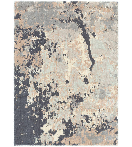 Surya ANM1007-229 Andromeda 33 X 24 inch Ivory/Pale Blue/Light Gray/Taupe/Medium Gray/Camel Rugs, Wool and Nylon photo