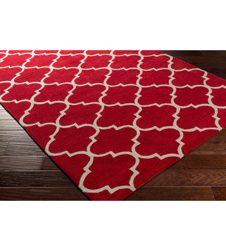 Surya AWHL1006-3353 Holden 63 X 39 inch Bright Red Indoor Area Rug, Rectangle awhl1006_corner.jpg