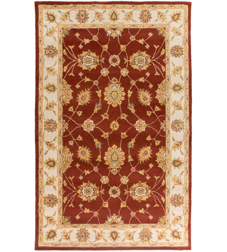 Surya AWHR2056-7696 Middleton 114 X 90 inch Rust Indoor Area Rug, Rectangle