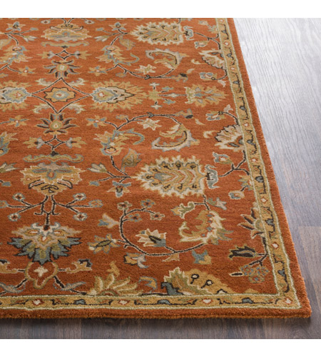 Surya AWMD1003-811 Middleton 132 X 96 inch Rust Indoor Area Rug, Rectangle awmd1003_front.jpg