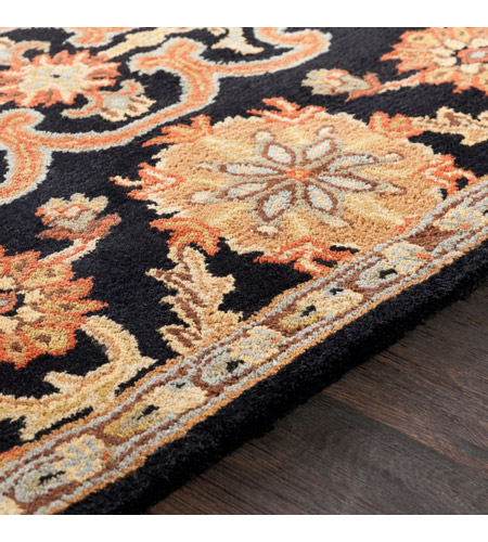 Surya AWMD2073-69 Middleton 108 X 72 inch Black/Rust/Olive/Camel/Tan/Sage Rugs, Rectangle awmd2073-texture.jpg
