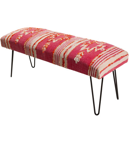 Surya BATU002-481618 Batu Bright Pink/ Blush/White/Bright Orange Furniture