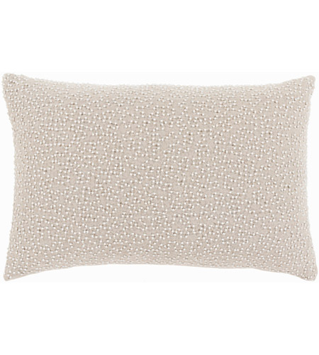 light gray lumbar pillow
