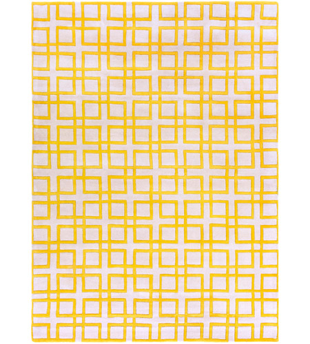 Surya G5074-811 Goa 132 X 96 inch Yellow and Neutral Area Rug, Wool photo