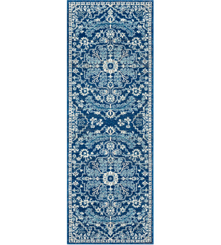 Surya HAP1068-23 Harput 36 X 24 inch Beige/Light Gray/Teal/Dark Blue Rugs, Rectangle
