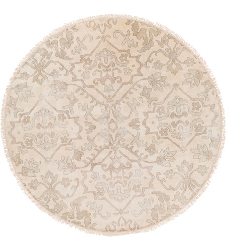 Surya HIL9040-8RD Hillcrest 96 X 96 inch Light Gray/Camel/Taupe Rugs