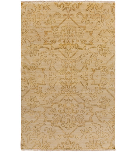 Surya HIL9041-5686 Hillcrest 102 X 66 inch Brown and Neutral Area Rug, Wool