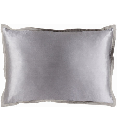 Surya HS002-1319P Heiress 19 X 13 inch Medium Gray Throw Pillow hs002.jpg