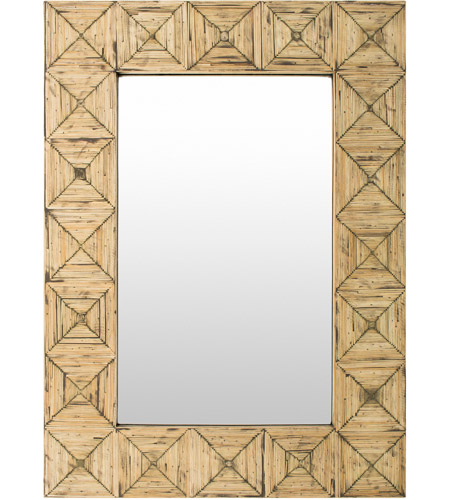 Surya ILE001-2636 Ilene 36 X 26 inch Natural Mirrors, Rectangle