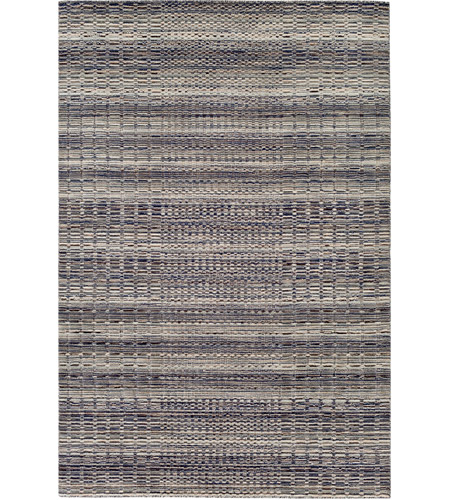 Surya ITA1000-576 Italia 90 X 60 inch Gray and Blue Area Rug, Wool and Cotton photo