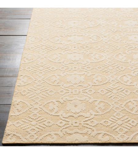 Surya ITH5001-913 Ithaca 156 X 108 inch Gray and Neutral Area Rug, Wool and Cotton ith5001_front.jpg