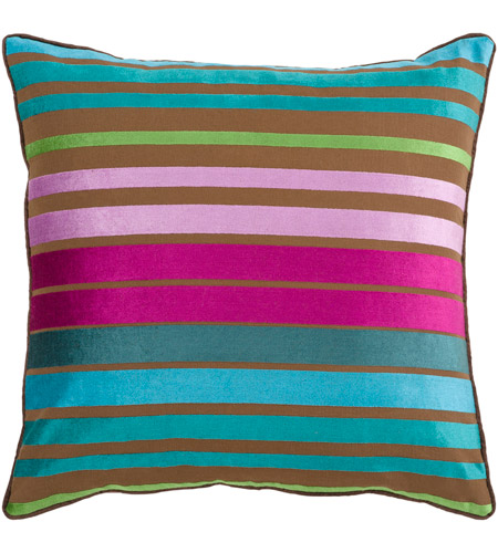 fuschia throw pillow