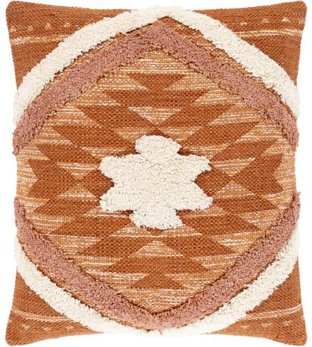 bright orange pillows