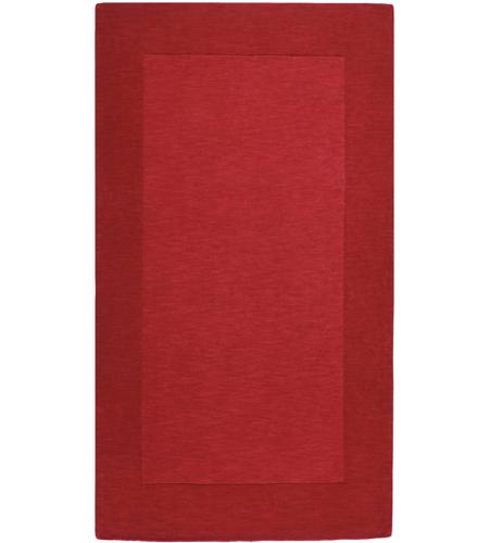 Surya M299-3353 Mystique 63 X 39 inch Dark Red Rugs, Wool