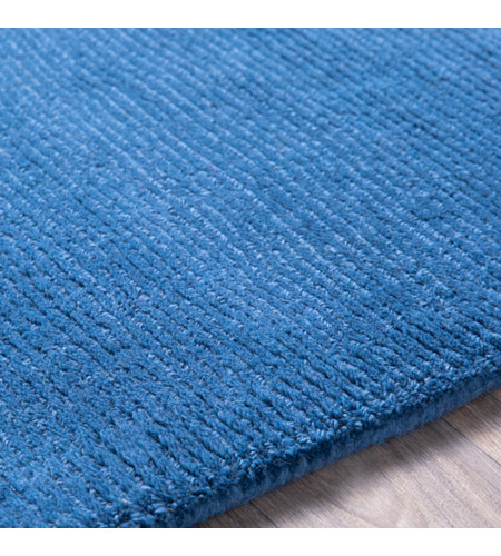 Surya M330-58 Mystique 96 X 60 inch Dark Blue Rugs, Wool m330-texture.jpg