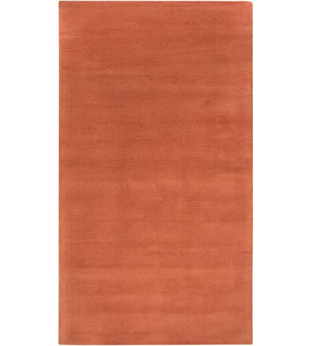 Surya M332-3353 Mystique 63 X 39 inch Burnt Orange Rugs, Wool