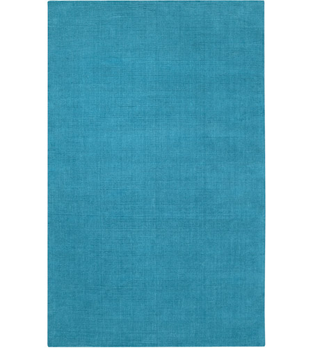 Surya M342-3353 Mystique 63 X 39 inch Bright Blue Rugs, Wool