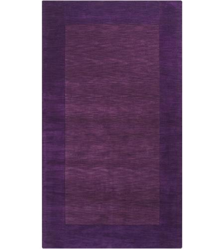 Surya M349-23 Mystique 36 X 24 inch Violet/Dark Purple Rugs, Wool