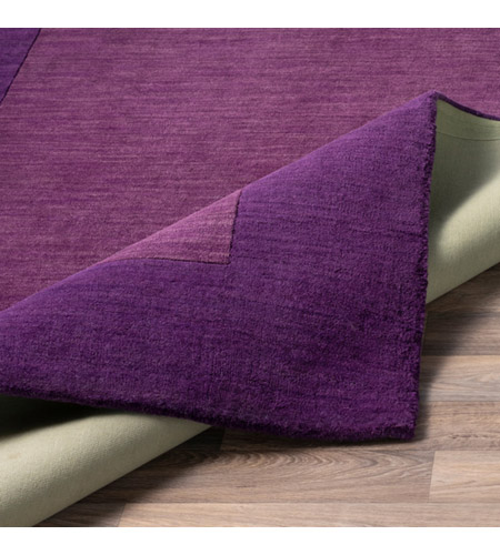 Surya M349-913 Mystique 156 X 108 inch Violet/Dark Purple Rugs, Wool m349-fold.jpg