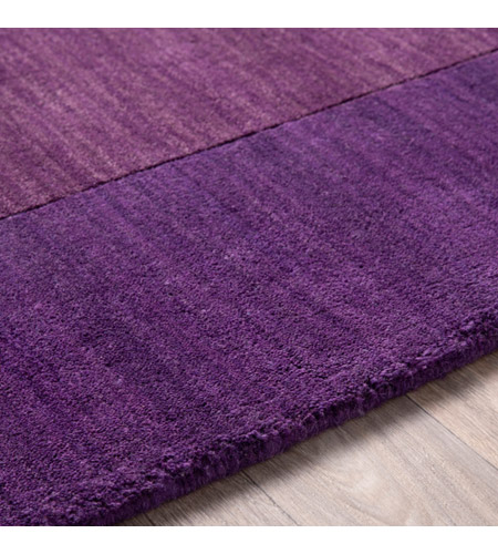 Surya M349-23 Mystique 36 X 24 inch Violet/Dark Purple Rugs, Wool m349-texture.jpg