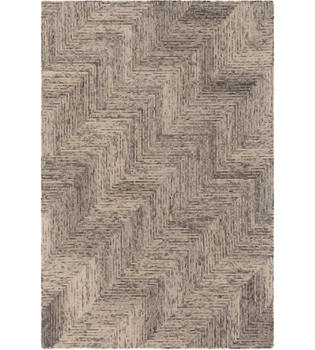 Surya MOI1013-23 Mountain 36 X 24 inch Neutral and Neutral Area Rug, Wool