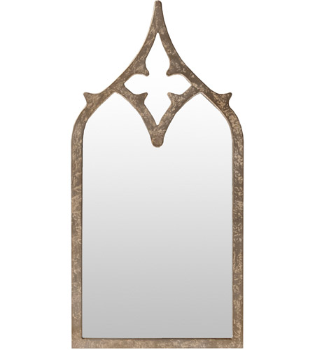 Surya MRR1004-2346 Signature 46 X 23 inch Weathered Pewter Wall Mirror photo