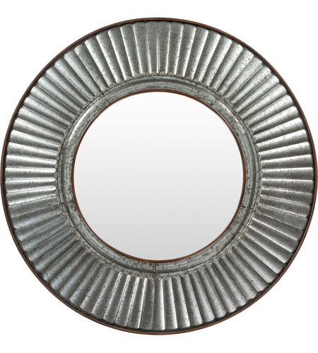 Surya NJA001-3030 Nadja 30 X 30 inch silver Mirrors, Round