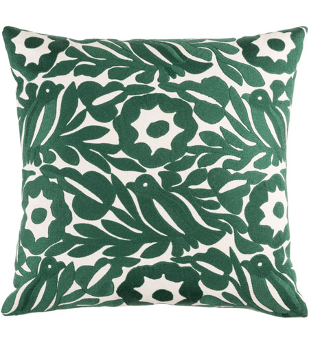 green throw pillows