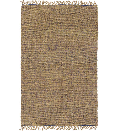 Surya RLD4000-23 Ryland 36 X 24 inch Blue and Neutral Area Rug, Jute and Seagrass
