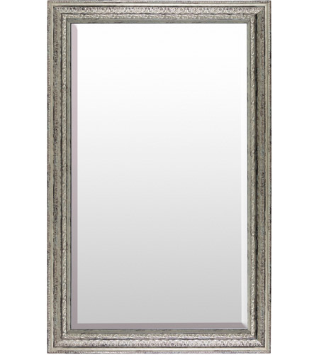 Surya RSV002-4730 Roseville 47 X 30 inch Silver Wall Mirror