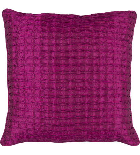 Surya RT002-2222P Rutledge 22 inch Dark Purple Pillow Kit