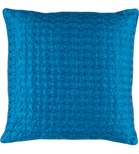 Surya RT006-1818D Rutledge 18 inch Bright Blue Pillow Kit