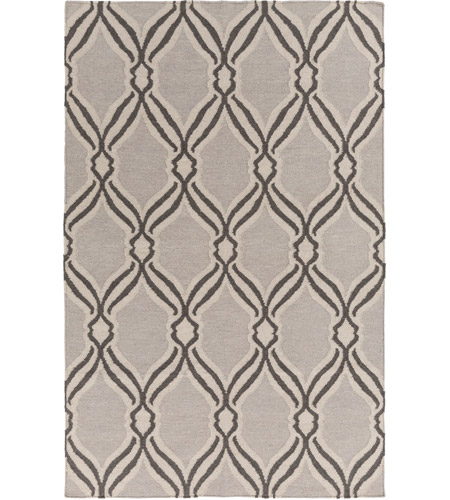 Surya RVT5007-576 Rivington 90 X 60 inch Gray and Gray Area Rug, Wool and Cotton photo