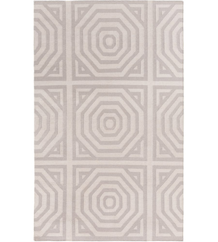 Surya RVT5009-576 Rivington 90 X 60 inch Neutral and Neutral Area Rug, Wool and Cotton