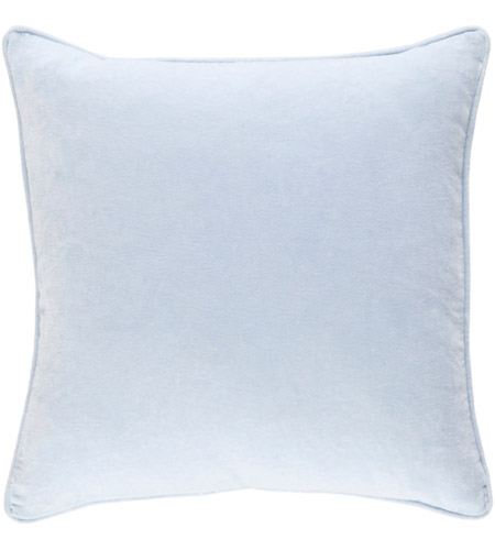 Surya SAFF7200-1818D Safflower 18 X 18 inch Pale Blue Pillow Kit, Square